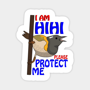 Hihi - I Am Hihi Please Protect Me Magnet