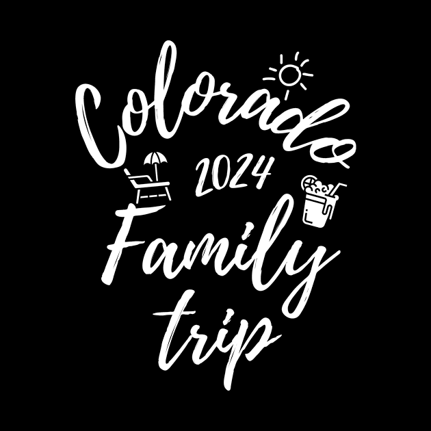 Colorado Family Trip 2024 Vacation Fun Matching Group Design by OriginalGiftsIdeas