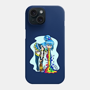 Divine Goddess Aqua- KomoSuba Phone Case