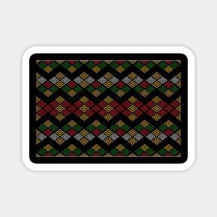 beautiful fabric pattern Magnet