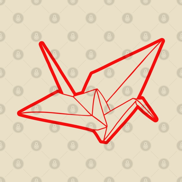 Origami Crane by vpessagno