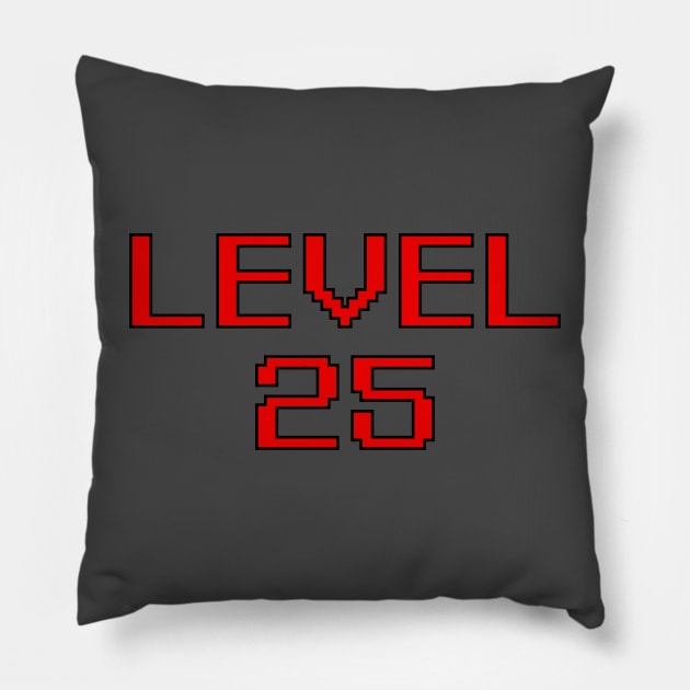 Level 25 Pillow by Spatski