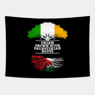 Irish Grown With Palestinian Roots - Gift for Palestinian With Roots From Palestine Tapestry