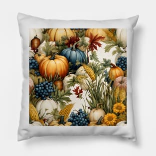 Autumn Harvest Pattern 21 Pillow