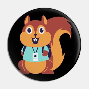 Cute squirrel Pin