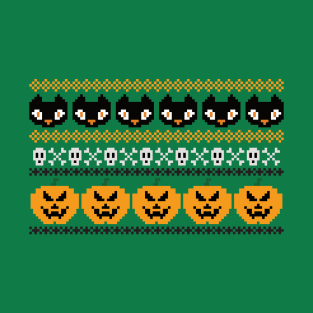 Halloween Sweater print T-Shirt