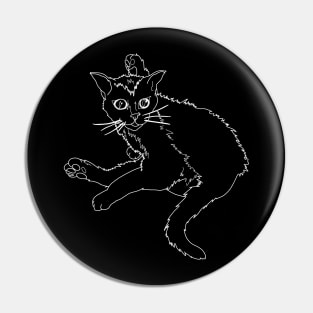 Mlem cat Pin