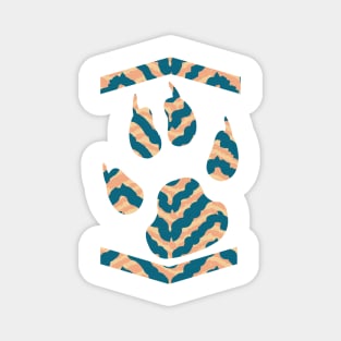 Wild Chevron 2 Magnet