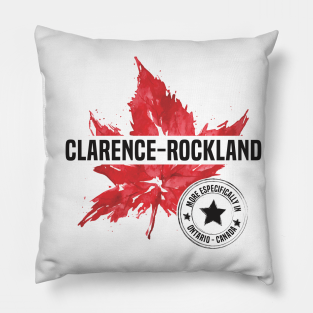 clarence rockland throw pillows