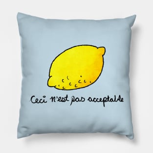 Lemongritte Pillow