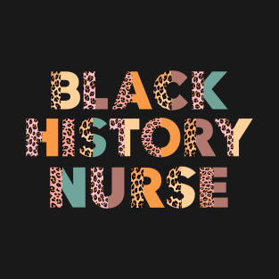 Black nurse gifts for black history month nurse T-Shirt