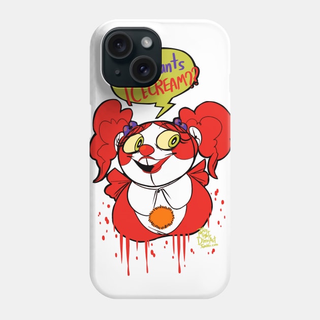 Who Wants Icecream? Phone Case by ThisMightyDimo