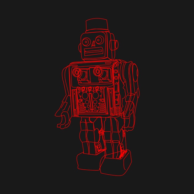 Red Robot by juliechicago