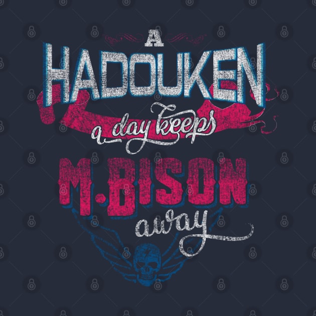 A Hadouken A Day Keeps M.Bison Away | Grunge Edition by manoystee