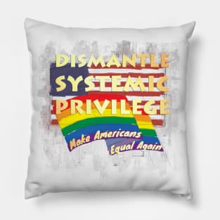 Stop Endemic Injustice (shine) Pillow