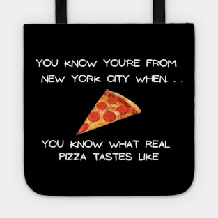 NYC Pizza 2 (Dark Colors) Tote