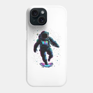 Astronaut Glitch Style Phone Case