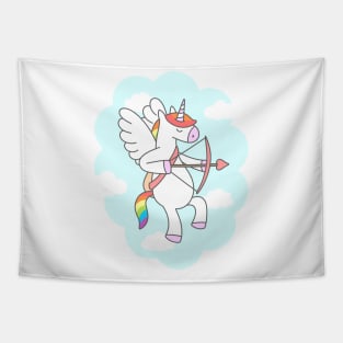 Unicorn Valentine Tapestry