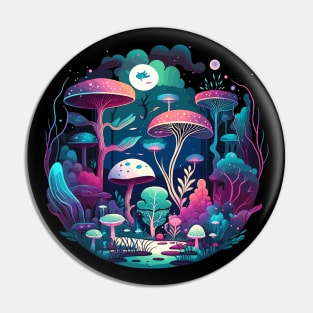 Magic Mushrooms Pin