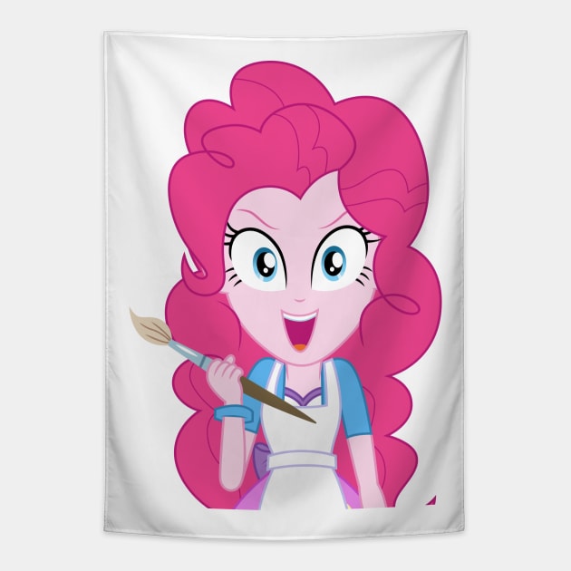 The Art of Pinkie Pie 2 Tapestry by CloudyGlow