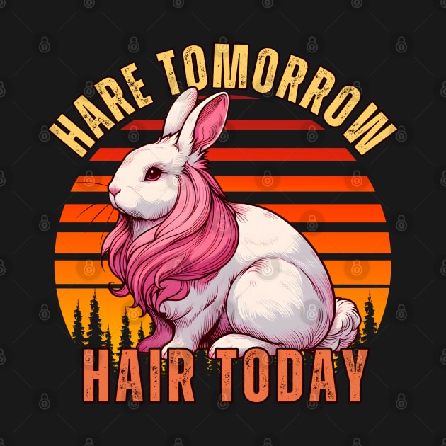 Hair stylist rabbit for barber by Japanese Fever