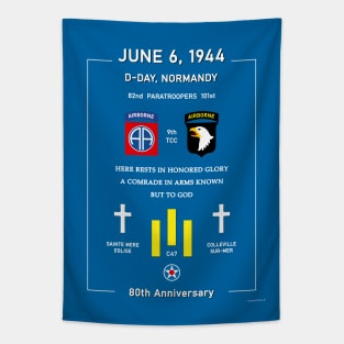 D-Day 80th Anniversary June 6 1944 Normandy landing Tapestry