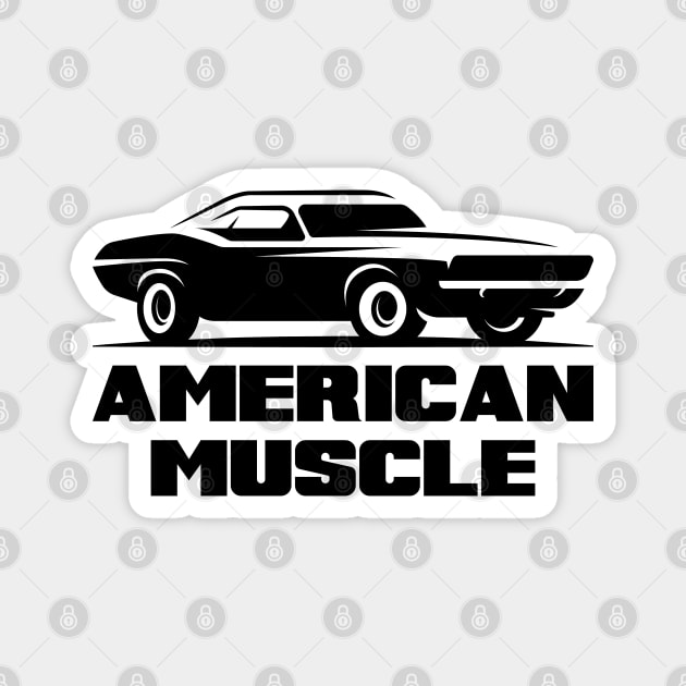 American Muscle Magnet by Dosunets