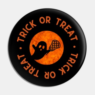 Halloween Lacrosse T-Shirt Pin