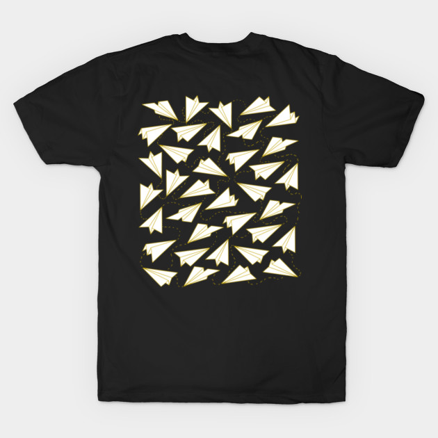 Paper Planes Pattern Paper Planes T Shirt Teepublic Au