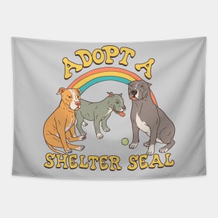 Adopt A Shelter Seal Tapestry