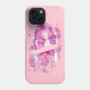 Rose and Pink back Phone Case