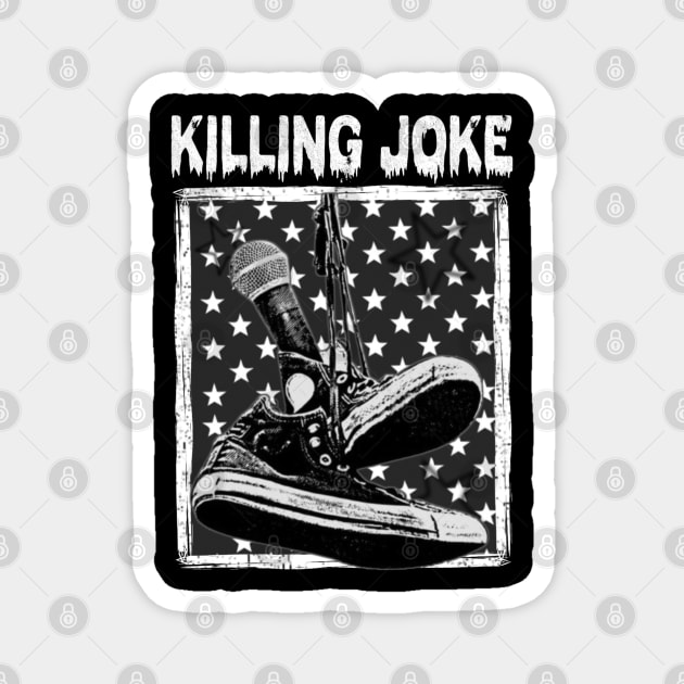 Killing joke sneakers Magnet by Scom