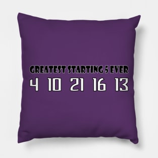 Sacramento Kings in the early 2000s / The Greatest 5 Pillow