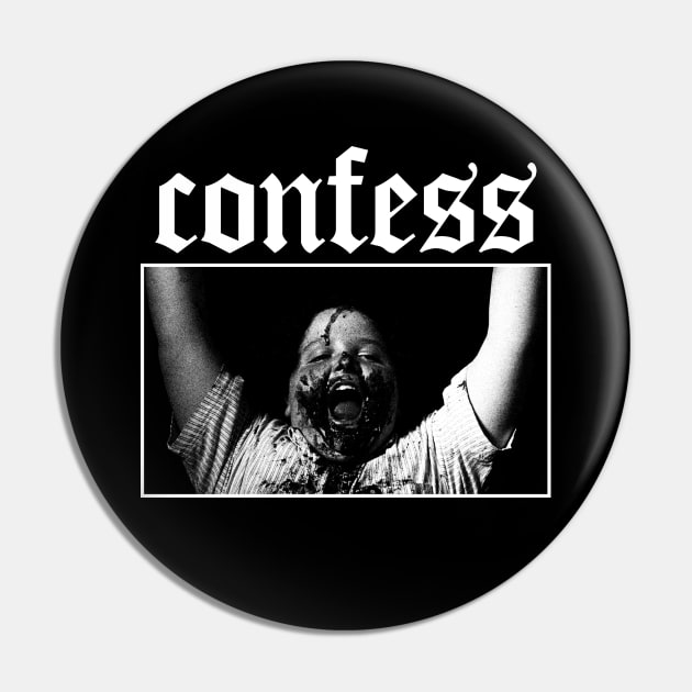 Matilda: CONFESS Bruce Bogtrotter Pin by thespookyfog