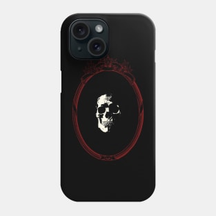 reflection skull 2 Phone Case