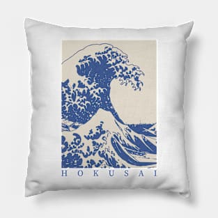 Hokusai the great wave Pillow