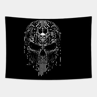 tekno skull 3 Tapestry