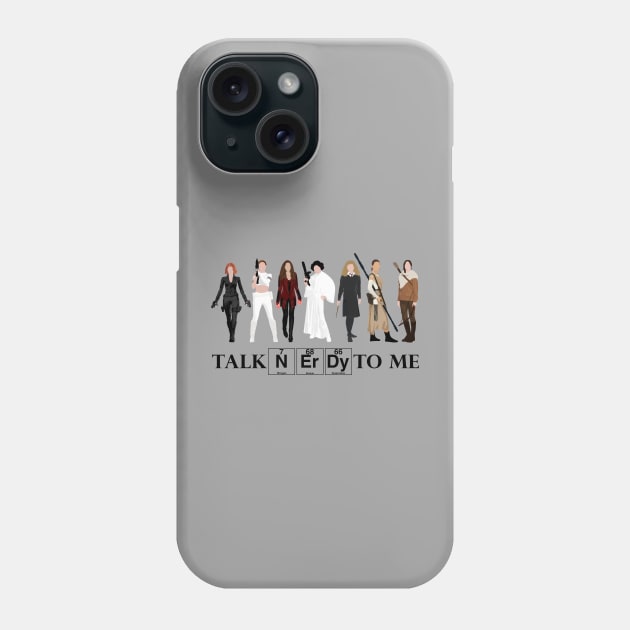 Talk Nerdy to Me Phone Case by DJV007