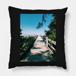 Boardwalk to the Bay Pillow