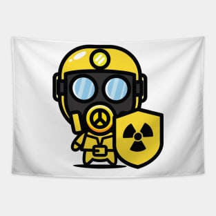 Nuclear researcher character Tapestry