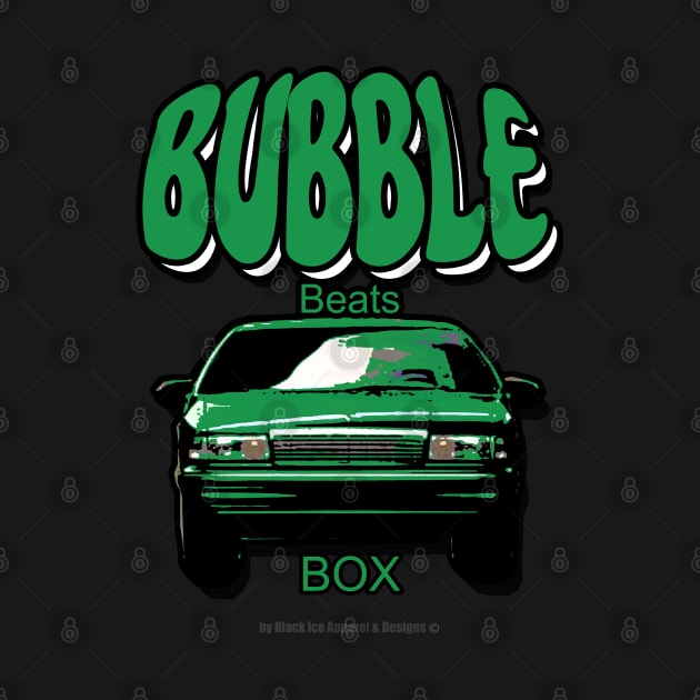 Caprice Bubble Beats Box Green by Black Ice Design