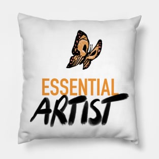 Essential ARTIST (yellow butterfly) Pillow