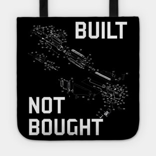 Built Not Bought - AR15 Builder, Gun Enthusiast, Gunsmith Tote