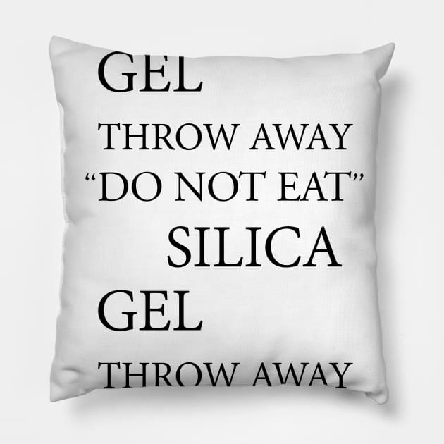 Silica Gel Pillow by GreenGuyTeesStore