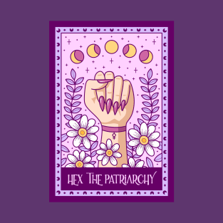 Hex The Patriarchy - Tarot Card T-Shirt