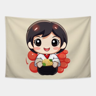 kawaii bento sushi T-Shirt cute  funny Tapestry