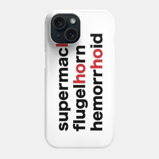 Holiday Scrabble Words - design no. 7 Phone Case