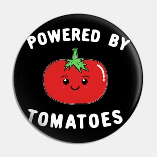 Powered By Tomatoes Pin