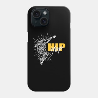 HIP HOP vibes - White Phone Case