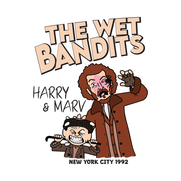 Harry And Marv // Wet The Bandit by aidreamscapes